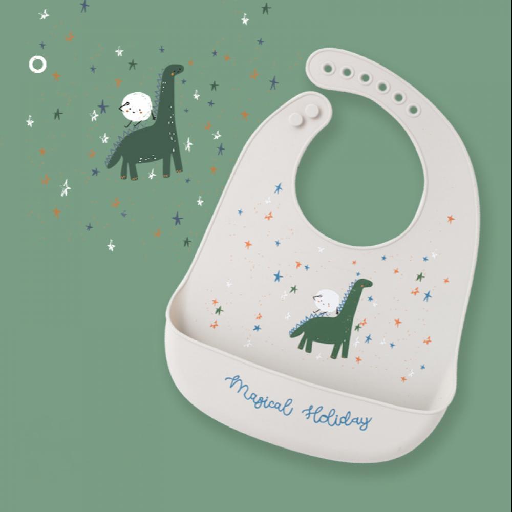 Baby Silicone Bib Waterproof Bib Wholesale Baby Accessories