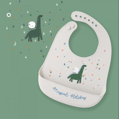 Baby Silicone Bib Waterproof Bib Wholesale Baby Accessories