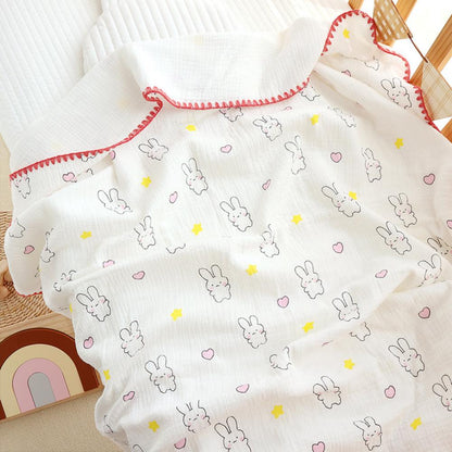 Newborn Baby Cotton Gauze Blanket Baby Supplies Wholesale