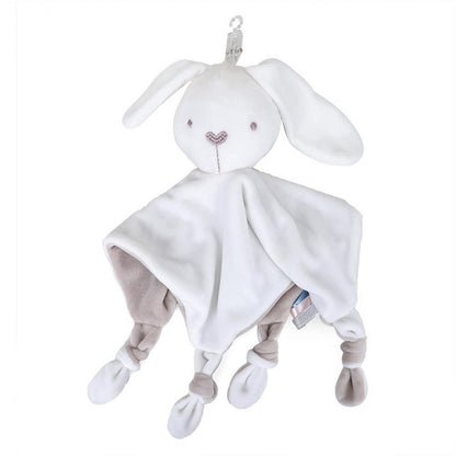 Cartoon Elephant Rabbit Baby Security blanket Baby Bib