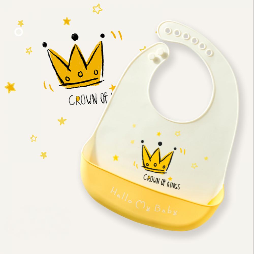 Baby Silicone Bib Waterproof Bib Wholesale Baby Accessories