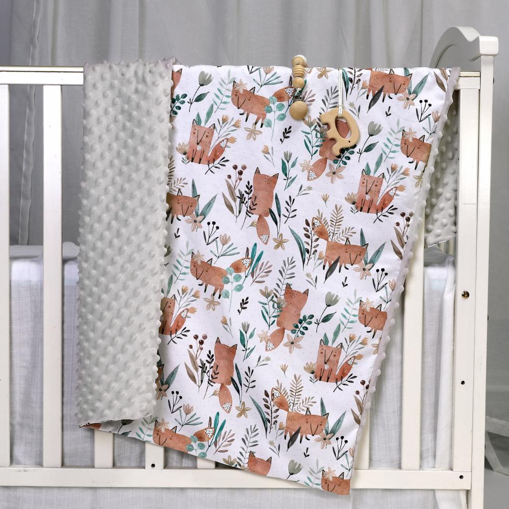 Baby Autumn and Winter Blanket Newborn Baby Beanie Quilt