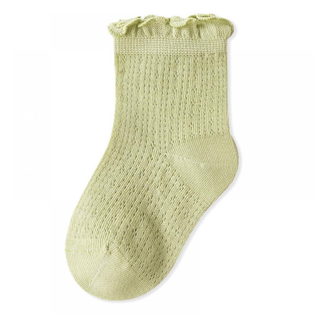 Baby socks summer thin mesh cotton socks breathable