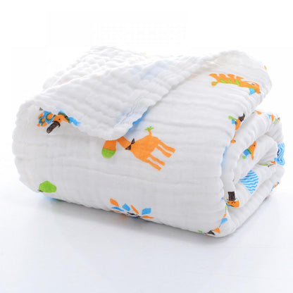 Infant Pure Cotton Bath Towel Six Layers Of Gauze