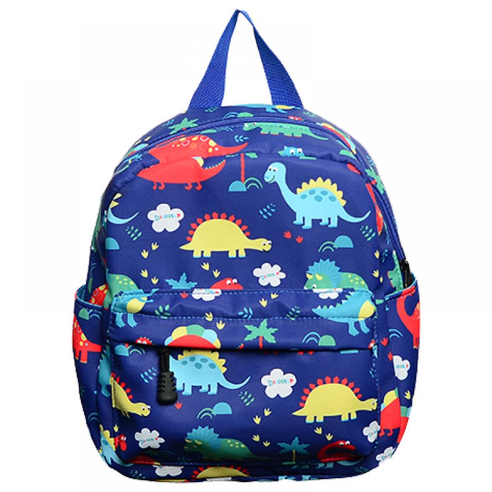 Schoolbag Car Dinosaur Boy 3-6Y Rainbow Cartoon Backpack