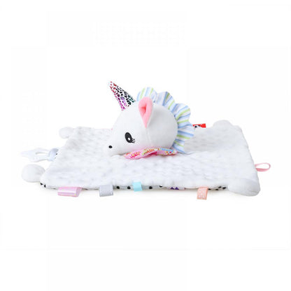 Cute Cartoon Animal Soothing Towel Baby Security blanket Wholesale Baby Bibs