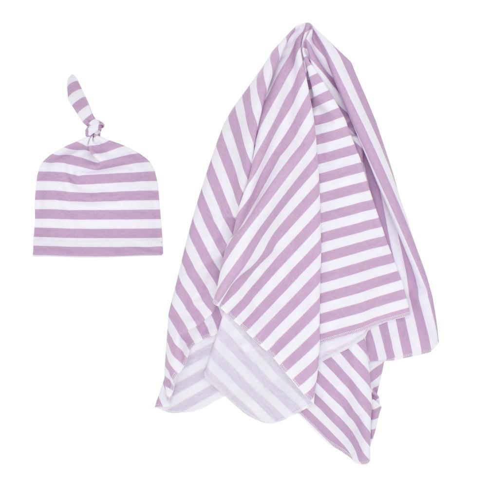 Newborn Baby Hat Blanket 2 Piece Set Wholesale