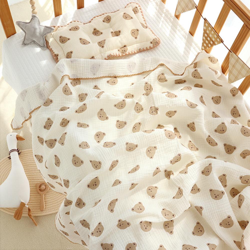 Baby Gauze Blanket Summer Thin Blanket Muslin Wholesale Baby Blankets