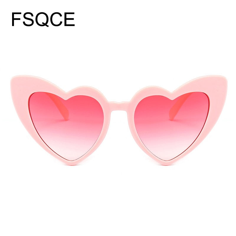 Retro Love Heart Shaped Glasses