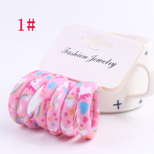 Elastic Hair Bands 6PCS/Set