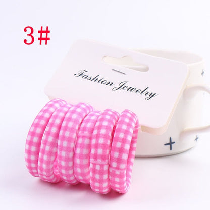 Elastic Hair Bands 6PCS/Set
