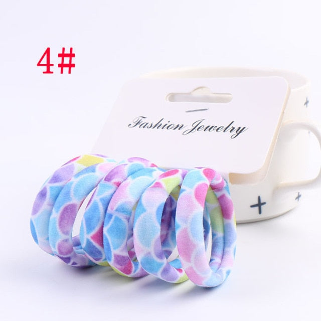 Elastic Hair Bands 6PCS/Set