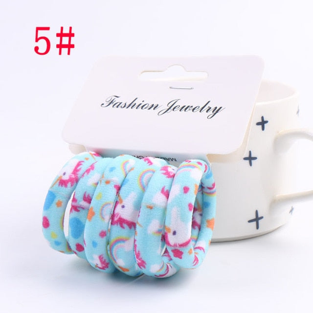 Elastic Hair Bands 6PCS/Set