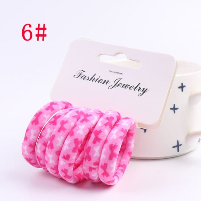 Elastic Hair Bands 6PCS/Set