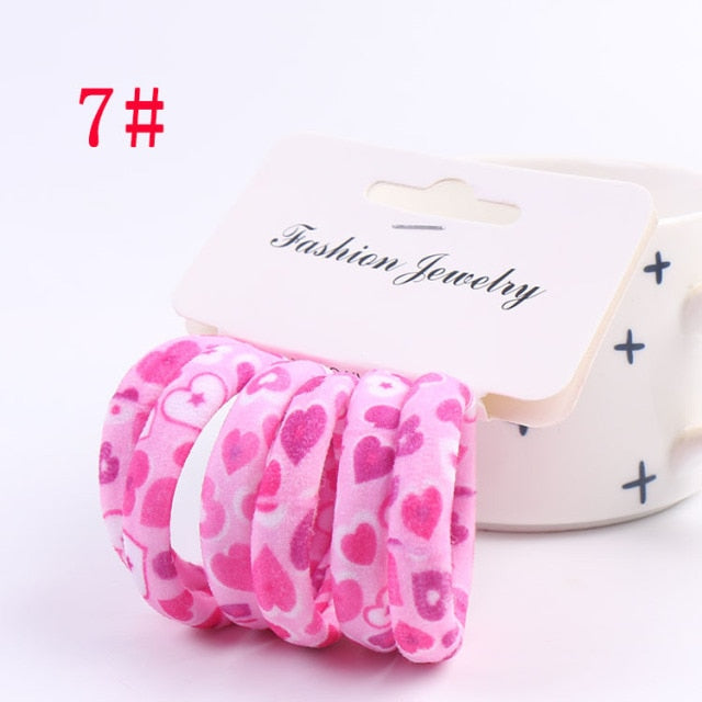 Elastic Hair Bands 6PCS/Set