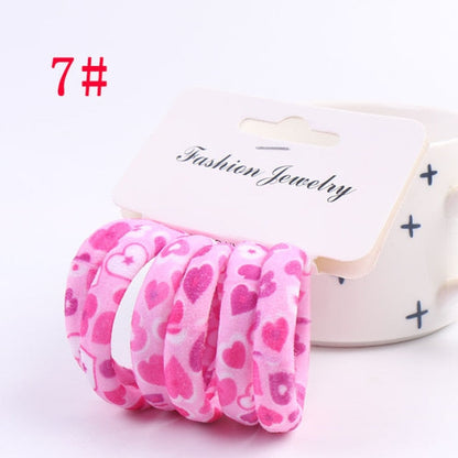 Elastic Hair Bands 6PCS/Set