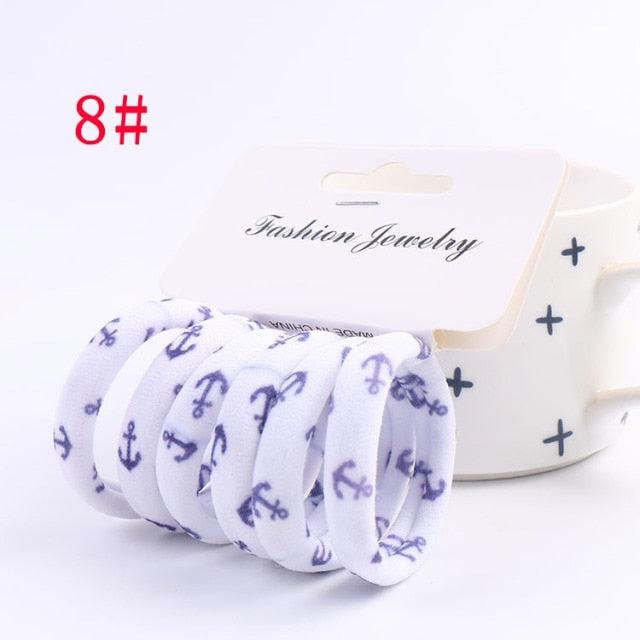 Elastic Hair Bands 6PCS/Set