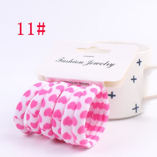 Elastic Hair Bands 6PCS/Set