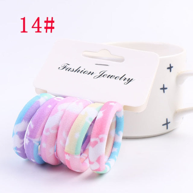 Elastic Hair Bands 6PCS/Set