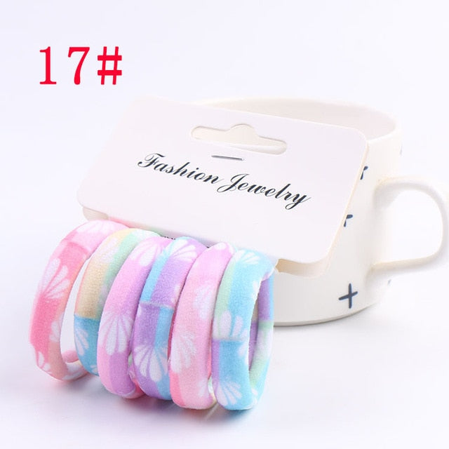 Elastic Hair Bands 6PCS/Set