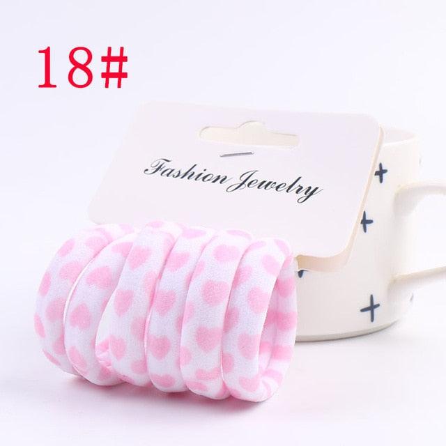 Elastic Hair Bands 6PCS/Set