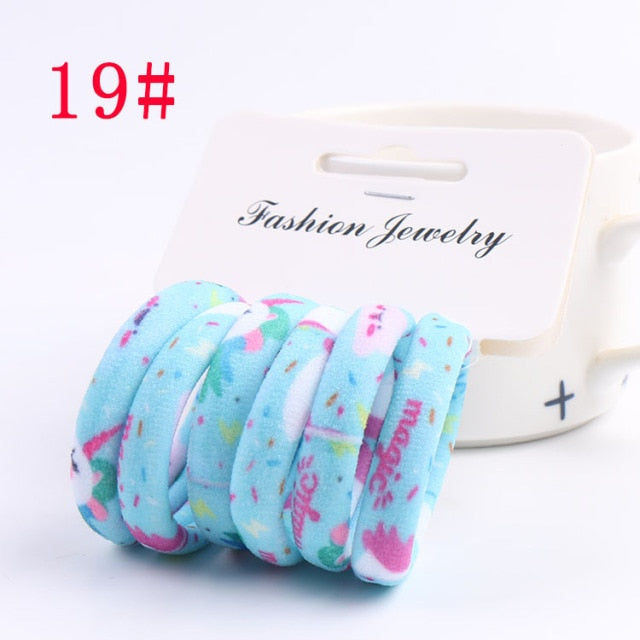Elastic Hair Bands 6PCS/Set