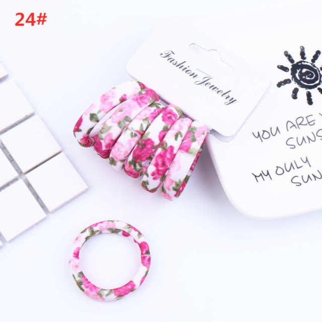 Elastic Hair Bands 6PCS/Set