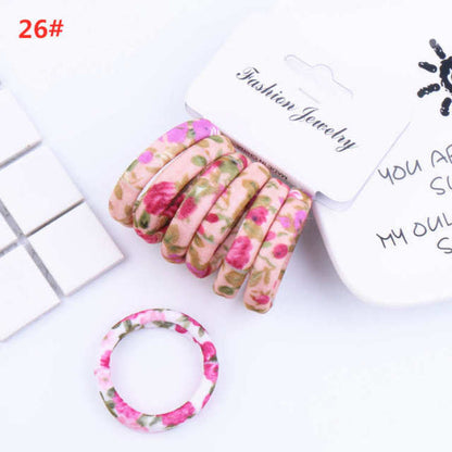 Elastic Hair Bands 6PCS/Set