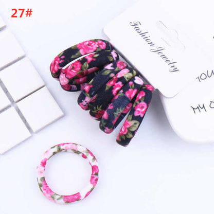Elastic Hair Bands 6PCS/Set
