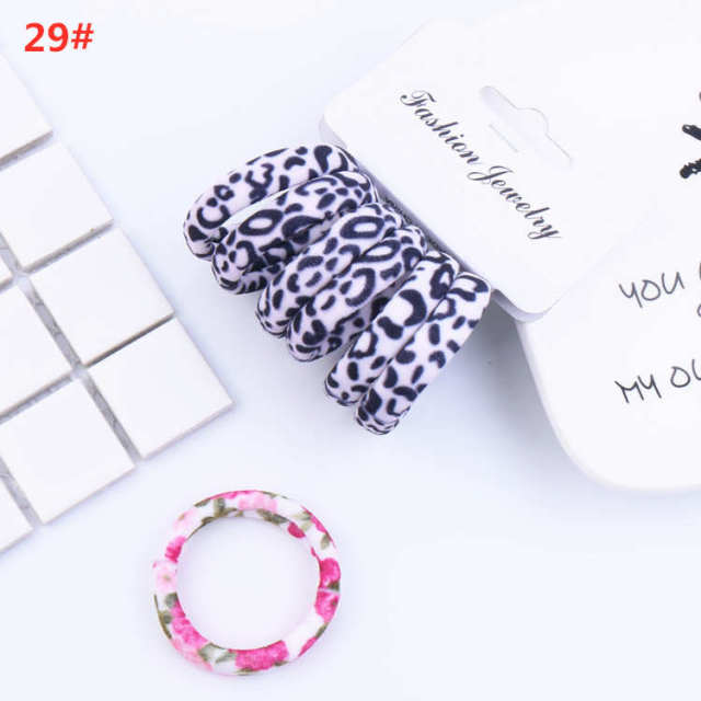 Elastic Hair Bands 6PCS/Set