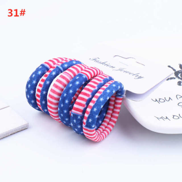 Elastic Hair Bands 6PCS/Set