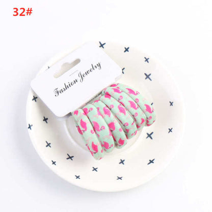 Elastic Hair Bands 6PCS/Set