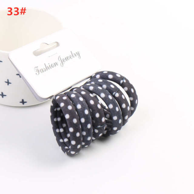 Elastic Hair Bands 6PCS/Set