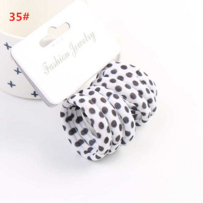 Elastic Hair Bands 6PCS/Set