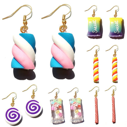 Resin Drop Earrings
