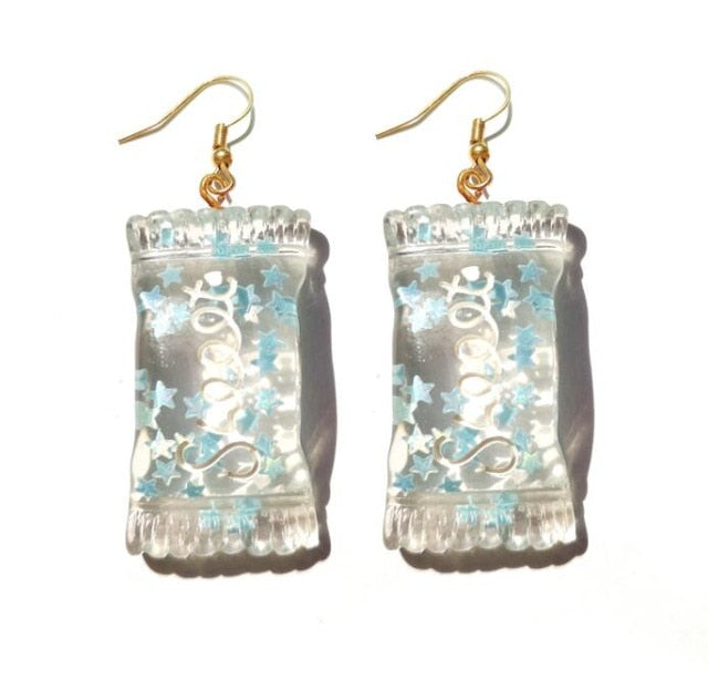 Resin Drop Earrings