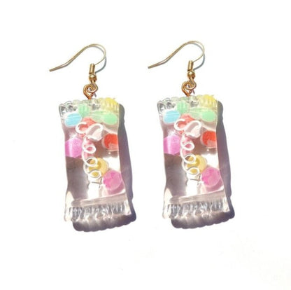 Resin Drop Earrings