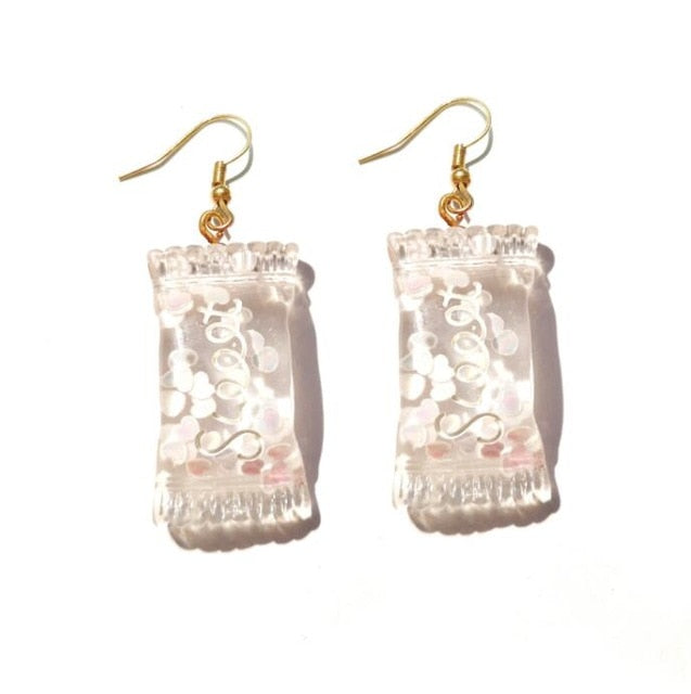 Resin Drop Earrings