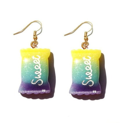Resin Drop Earrings
