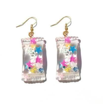 Resin Drop Earrings