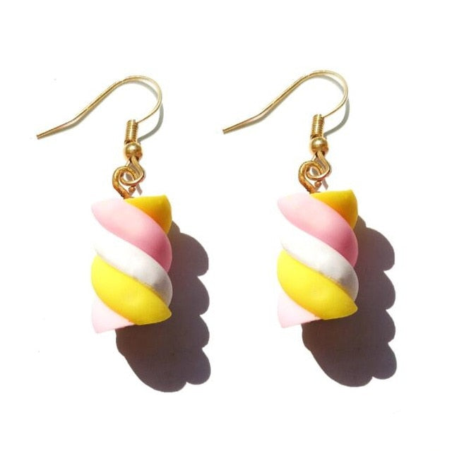 Resin Drop Earrings