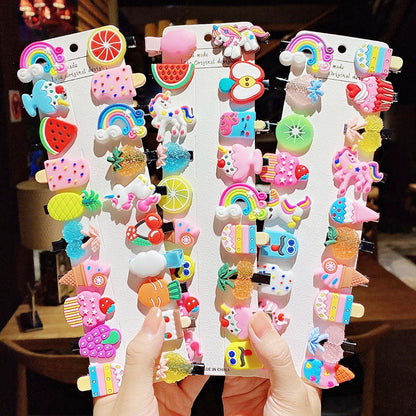 Cartoon Hair Clips 10PCS/Set