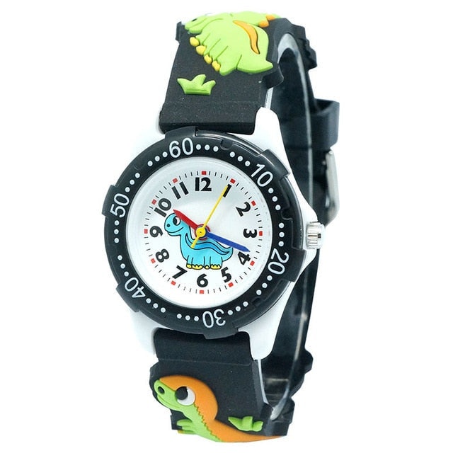 Waterproof Dinosaur Educational Boy's Watch