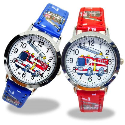 Boy's Fire Truck Watch