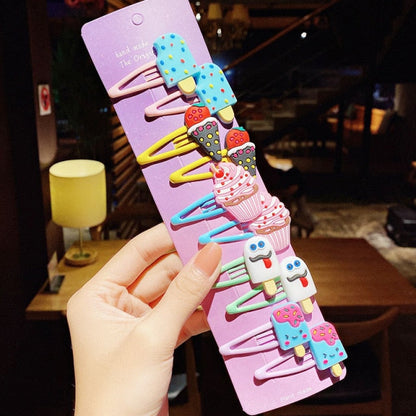 Cartoon Hair Clips 10PCS/Set