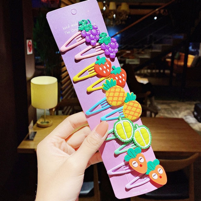 Cartoon Hair Clips 10PCS/Set