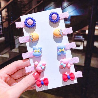 Cartoon Hair Clips 10PCS/Set