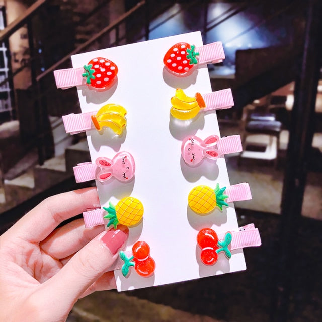Cartoon Hair Clips 10PCS/Set