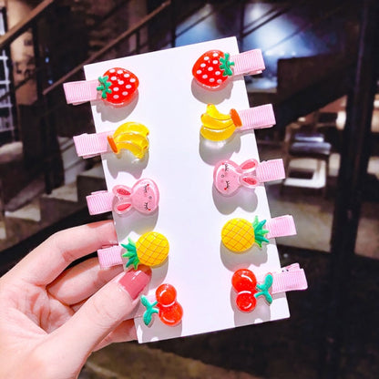 Cartoon Hair Clips 10PCS/Set