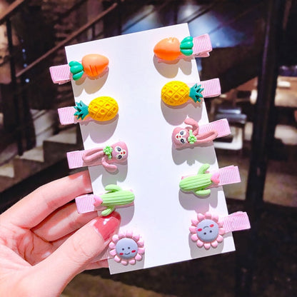 Cartoon Hair Clips 10PCS/Set